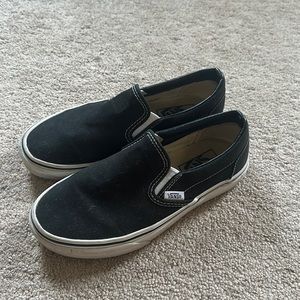 Black No-Lace Vans